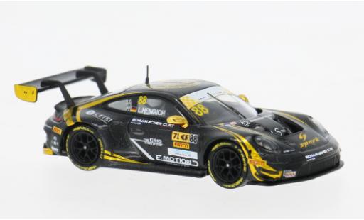 Diecast model cars Porsche 911 GT3 R Fia GT World Cup GT Cup Macau 2024 #88 L.Heinrich 1/64 Spark