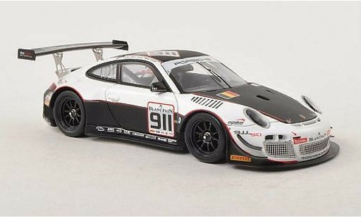 Porsche 911 GT3 R 1/43 Spark No.911 24h of Spa 2013 /M.Mapelli diecast model cars