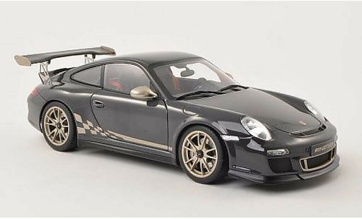 Porsche 911 GT3 1/18 Autoart 3.8 grey/gold 2010 diecast model cars