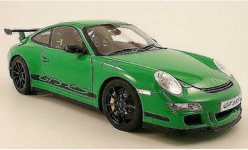 Porsche 911 GT3 1/12 Autoart green/black 2006 diecast model cars