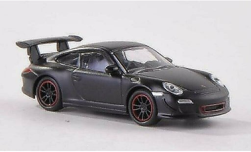 Porsche 911 GT3 1/87 Schuco matt-black diecast model cars