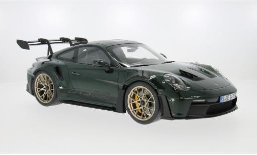 Diecast model cars Porsche 911 GT3 RS green 2002 1/12 Norev
