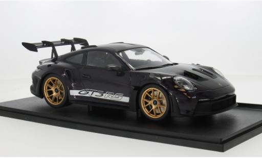 Diecast model cars Porsche 911 GT3 RS purple 1/18 Solido