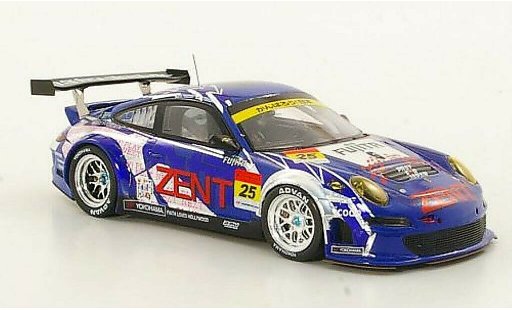 Porsche 911 GT3 1/43 Ebbro R No.25 Zent - Fujita Super GT300 2011 / T.Tsuchiya diecast model cars