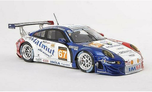 Porsche 911 GT3 R 1/43 Spark No.67 Imsa Performance Matmut 24h Le Mans 2013 /P.Milesi diecast model cars