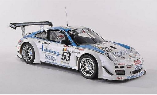 Porsche 911 GT3 1/18 Minichamps GT3R No.53 Muhlner Motorsport 24h Spa 2010 /Haring diecast model cars