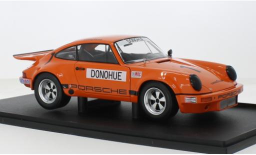 Diecast model cars Porsche 911 Base IROC Dayto orange 1/18 Solido