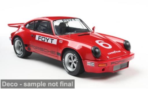 Diecast model cars Porsche 911 Base IROC red 1/18 Solido