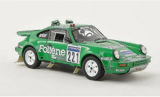 Porsche 911 Dakar 1/43 Spark No.221 Foltene Racing Team Rally 1988 diecast model cars