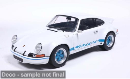 Diecast model cars Porsche 911 RSR white/blue 1973 1/18 Solido