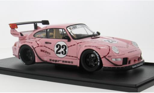 Diecast model cars Porsche 911 RWB Body K pink 1/18 Solido
