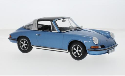 Diecast model cars Porsche 911 Targa S 2.4 blue 1/18 Norev