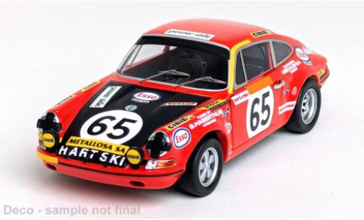 Diecast model cars Porsche 911 S S 24h Le Mans 1970 #65 C.Haldi/A.Blank 1/43 Trofeu