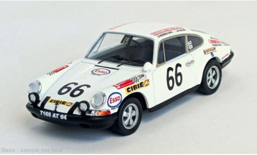 Diecast model cars Porsche 911 S S 24h Le Mans 1970 #66 C.Swietlik/J-C.Lagniez 1/43 Trofeu