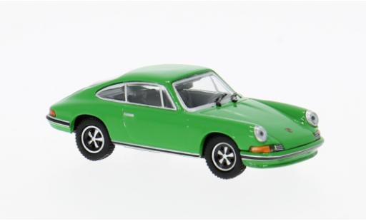 Diecast model cars Porsche 911 S S green 1972 1/87 Minichamps