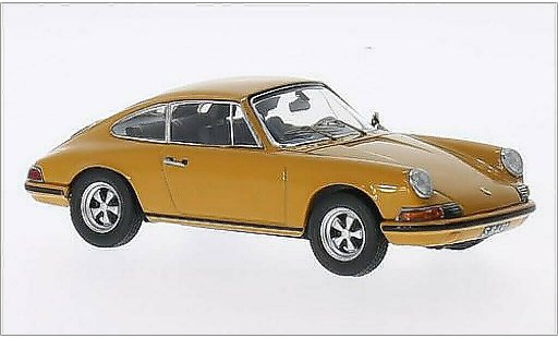 Porsche 911 S 1/43 Schuco Jochens Elfer yellow diecast model cars