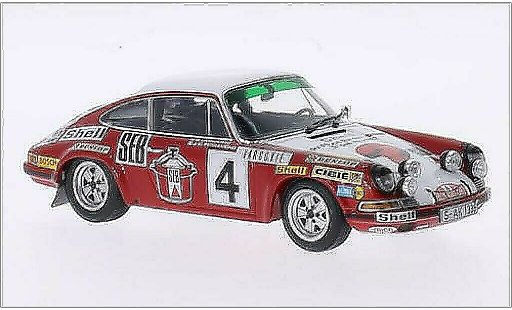Porsche 911 S 1/43 Minichamps No.4 SEB Rally WM Rally Monte Carlo 1972 /C.Perramond diecast model cars