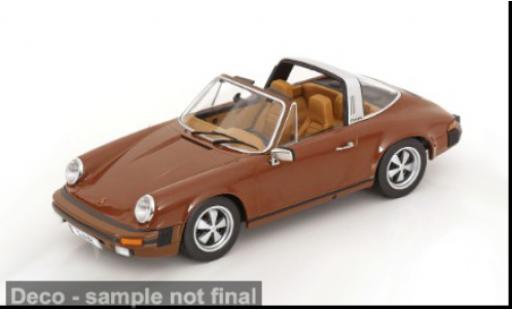 Diecast model cars Porsche 911 SC brown 1983 1/18 KK Scale