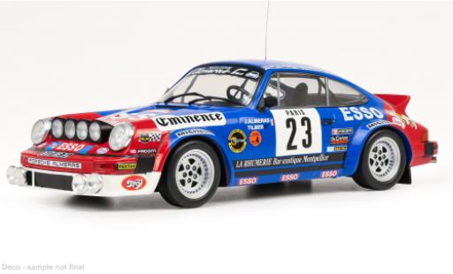 Diecast model cars Porsche 911 SC Gr.4 Rally Monte Carlo 1981 Almeras #23 J.Almeras/C.Tilber 1/18 IXO