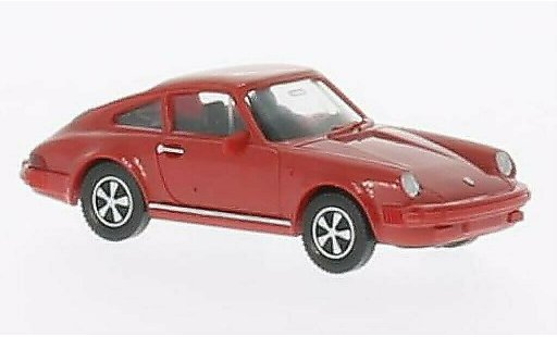 Porsche 911 SC 1/87 Wiking red diecast model cars