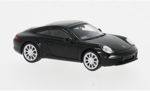 Diecast model cars Porsche 911 Base black 1/87 Minichamps