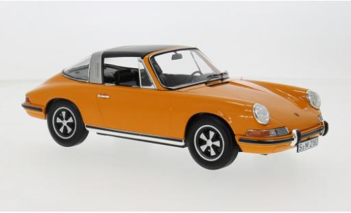 Diecast model cars Porsche 911 Targa T2.2 orange 1970 1/18 Norev