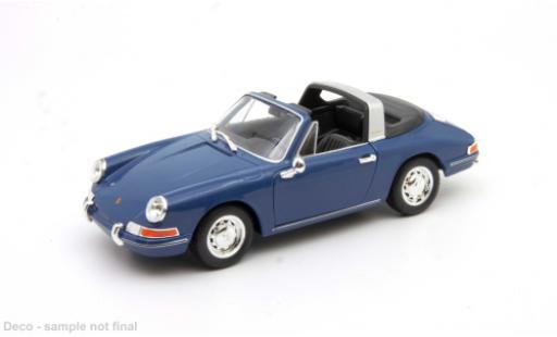 Diecast model cars Porsche 911 Targa blue 1/24 Welly