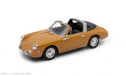 Diecast model cars Porsche 911 Targa yellow 1/24 Welly
