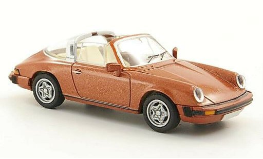 Porsche 911 Targa 1/87 Brekina (G-Reihe) copper diecast model cars