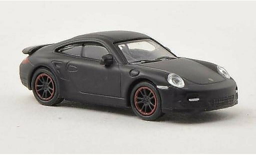 Porsche 911 Turbo 1/87 Schuco mett-black diecast model cars