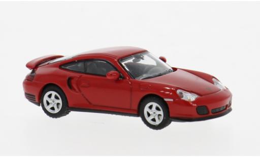 Diecast model cars Porsche 911 Turbo red 1/87 Minichamps