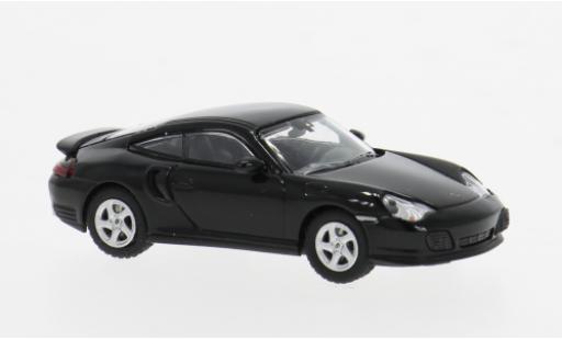 Diecast model cars Porsche 911 Turbo black 2000 1/87 Minichamps