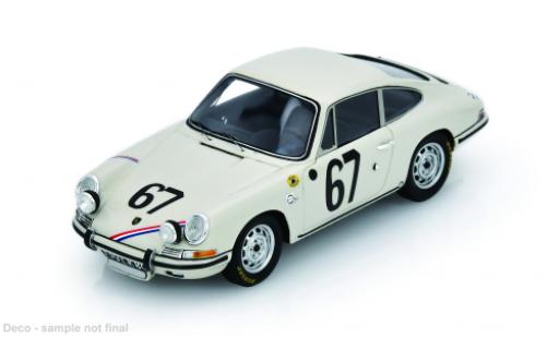 Diecast model cars Porsche 911 S S 24h Le Mans 1967 #67 P.Boutin/P.Sanson 1/43 Spark