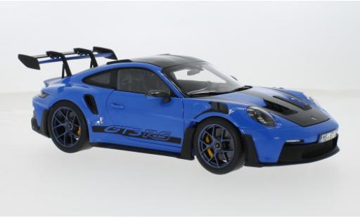 Diecast model cars Porsche 911 GT3 912 blue 1/18 Norev
