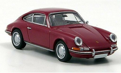 Porsche 912 Base 1/87 Brekina Coupe dk.-rot diecast model cars