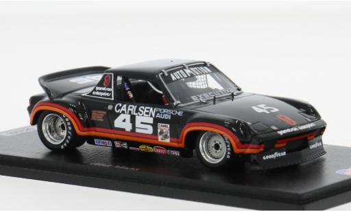Diecast model cars Porsche 914 Base IMSA GTU 1977 #45 W.Mass 1/43 Spark