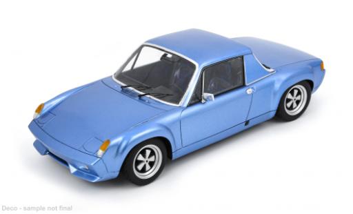 Diecast model cars Porsche 916 Base Chassis 17 blue 1972 1/18 Schuco