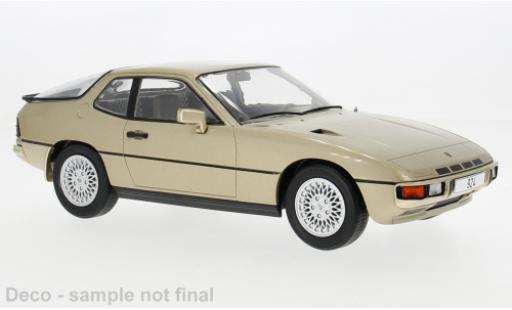 Diecast model cars Porsche 924 Turbo beige 1979 1/18 MCG