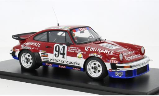 Diecast model cars Porsche 934 1980 24h Le Mans #94 J.Almeras/J-M.Almeras 1/18 Spark