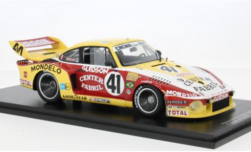 Diecast model cars Porsche 935 1978 24h Le Mans #41 P.Gomes/M.Amaral 1/18 Spark