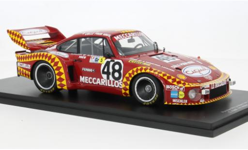 Diecast model cars Porsche 935 1978 24h Le Mans #48 C.Haldi/H.M&Atilde;&frac14;ller 1/18 Spark