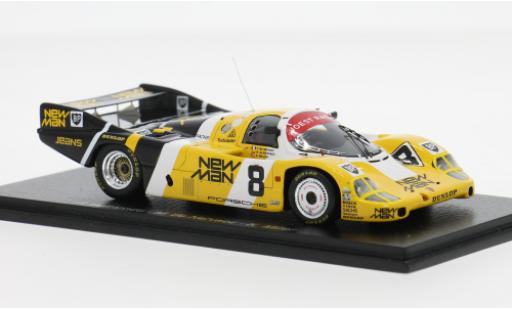 Diecast model cars Porsche 956 1985 24h Le Mans #8 P.Belmondo/M.de Narvaez 1/43 Spark