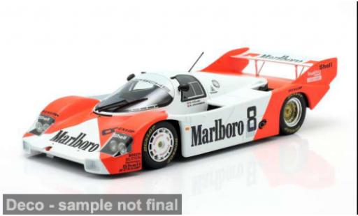 Diecast model cars Porsche 956 1983 KH 1000km Silverstone #8 B.Wollek/S.Johansson 1/18 Werk83