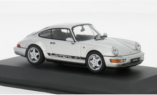 Diecast model cars Porsche 911 RS silver 1/43 Solido