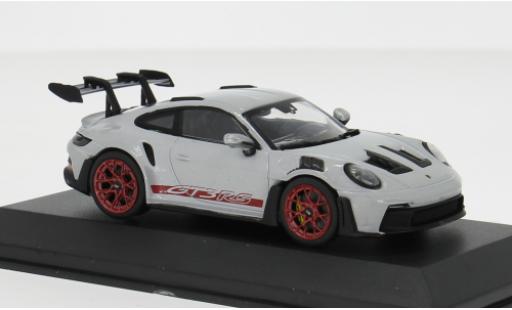 Diecast model cars Porsche 911 GT3 RS grey 2023 1/43 Solido