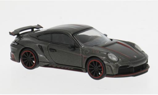 Diecast model cars Porsche 911 S tinger GTR carbon/red 1/64 Pop Race