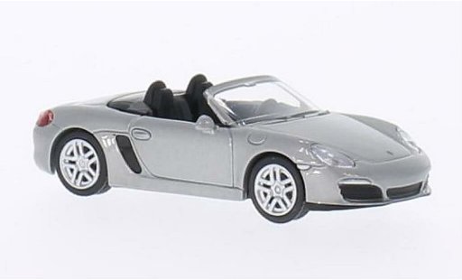 Porsche 718 S 1/64 Schuco (981) grey-grey diecast model cars