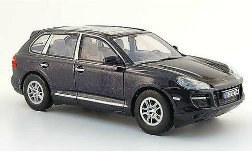 Porsche Cayenne S 1/24 Motormax black with Glasroof diecast model cars