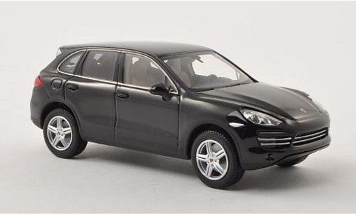 Porsche Cayenne Base 1/43 Minichamps Platinum Edition (92A) black diecast model cars