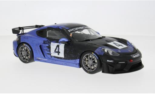 Diecast model cars Porsche 718 GT4 RS Clubsport blue/black 2021 1/18 Ottomobile